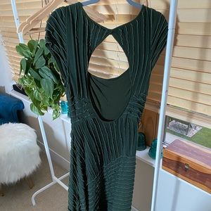 Forest Green Free People Maxi Dress